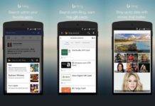 Bing Search for Android phones