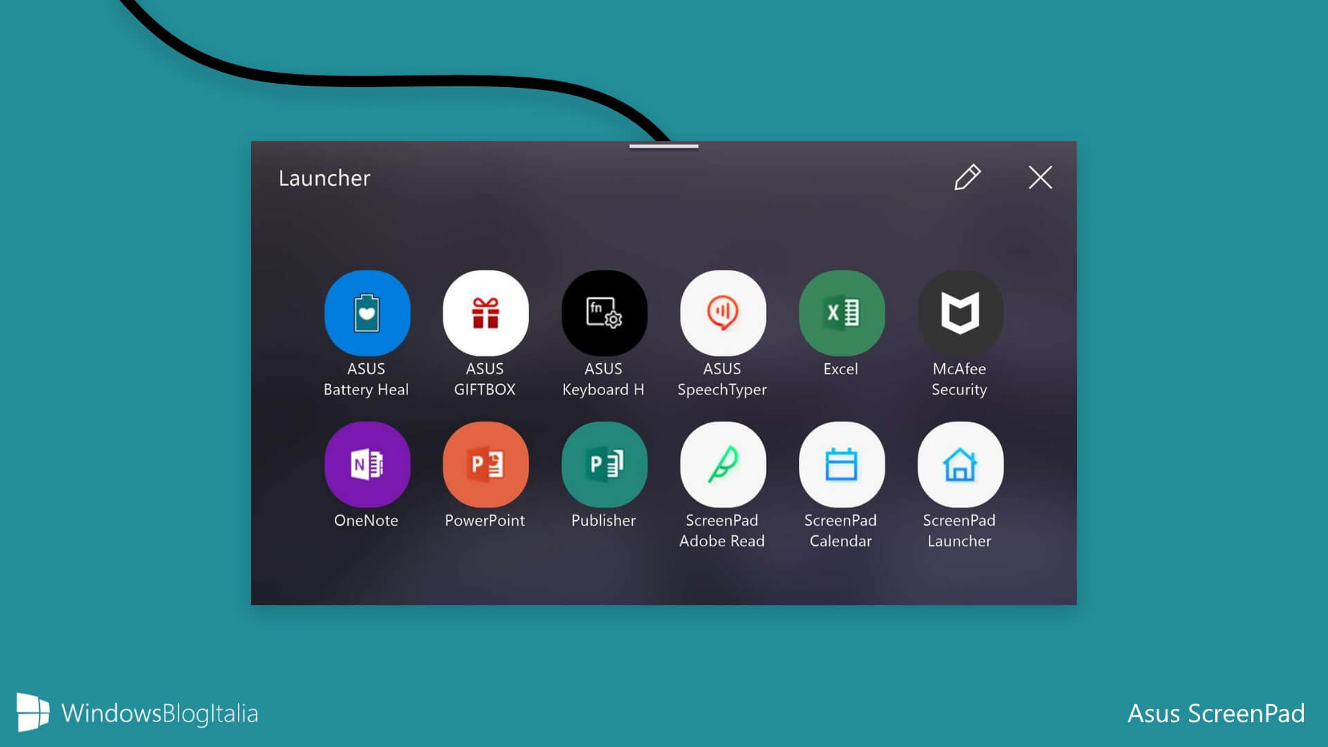 Windows 10 ScreenPad