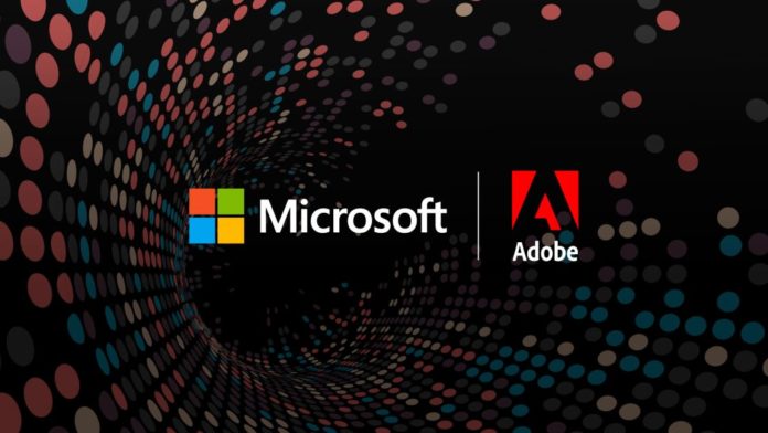 Microsoft and Adobe