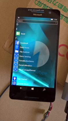 Lumia 960 display leak