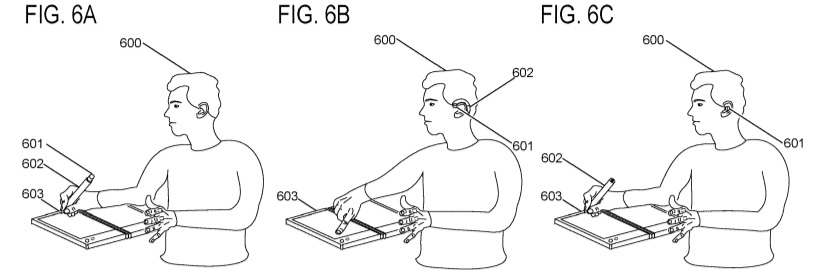 Surface Pen bluetooth headset