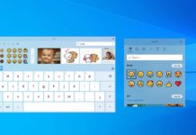 Windows 10 keyboard and emoji