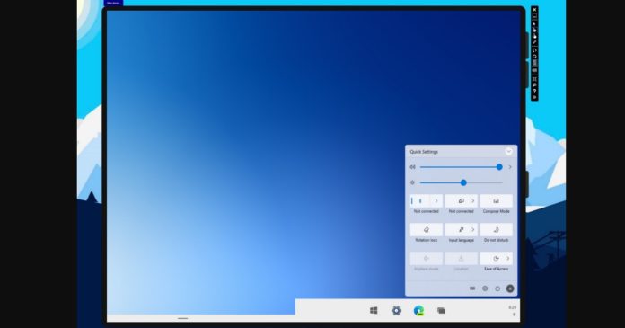Windows 10X single screen