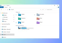 Windows 10 File Explorer UI