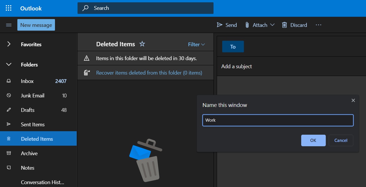 Chrome window rename