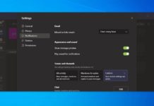 Microsoft Teams native notification