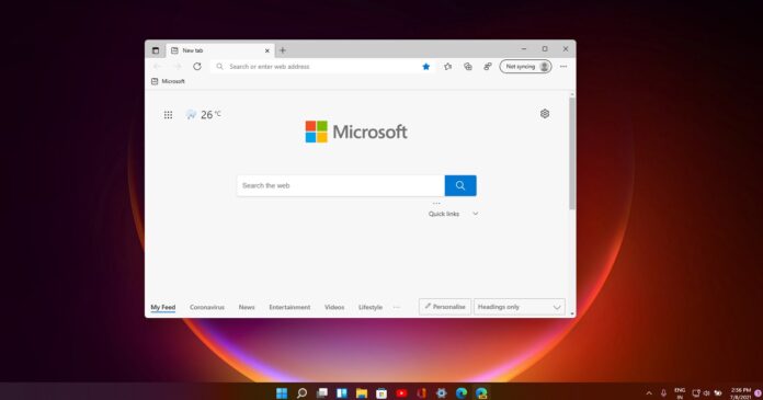 Microsoft Edge for Windows 11