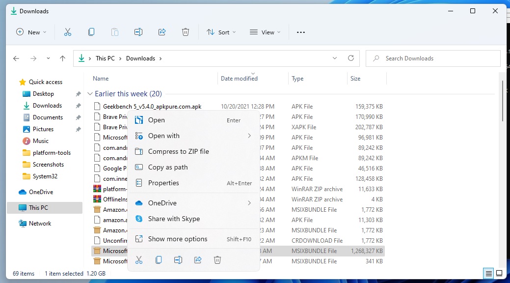 Windows Subsystem for Android