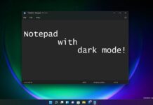 Notepad for Windows 11