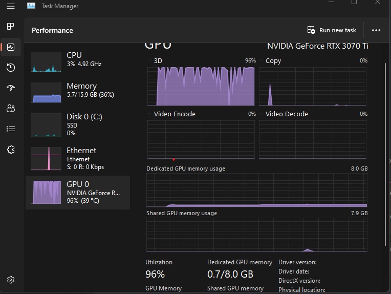 Windows 11 100% GPU usage