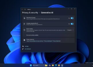 Microsoft adds new privacy settings to manage Generative AI in Windows 11