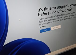 Windows 10 end of support warning