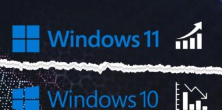 Windows 11 isn't losing market share to Windows 10 as it gains more users