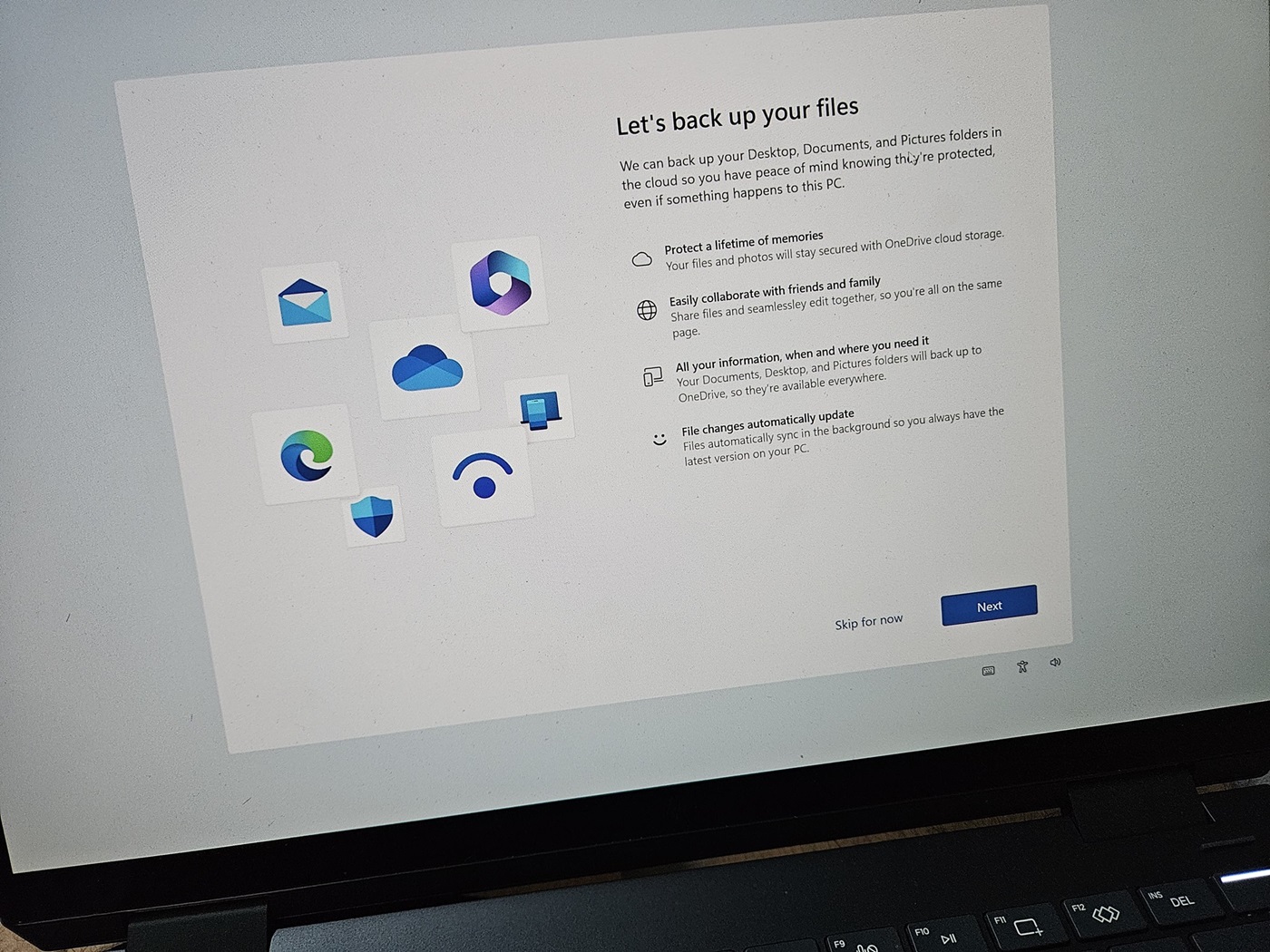 Let's back up your files in Windows 11