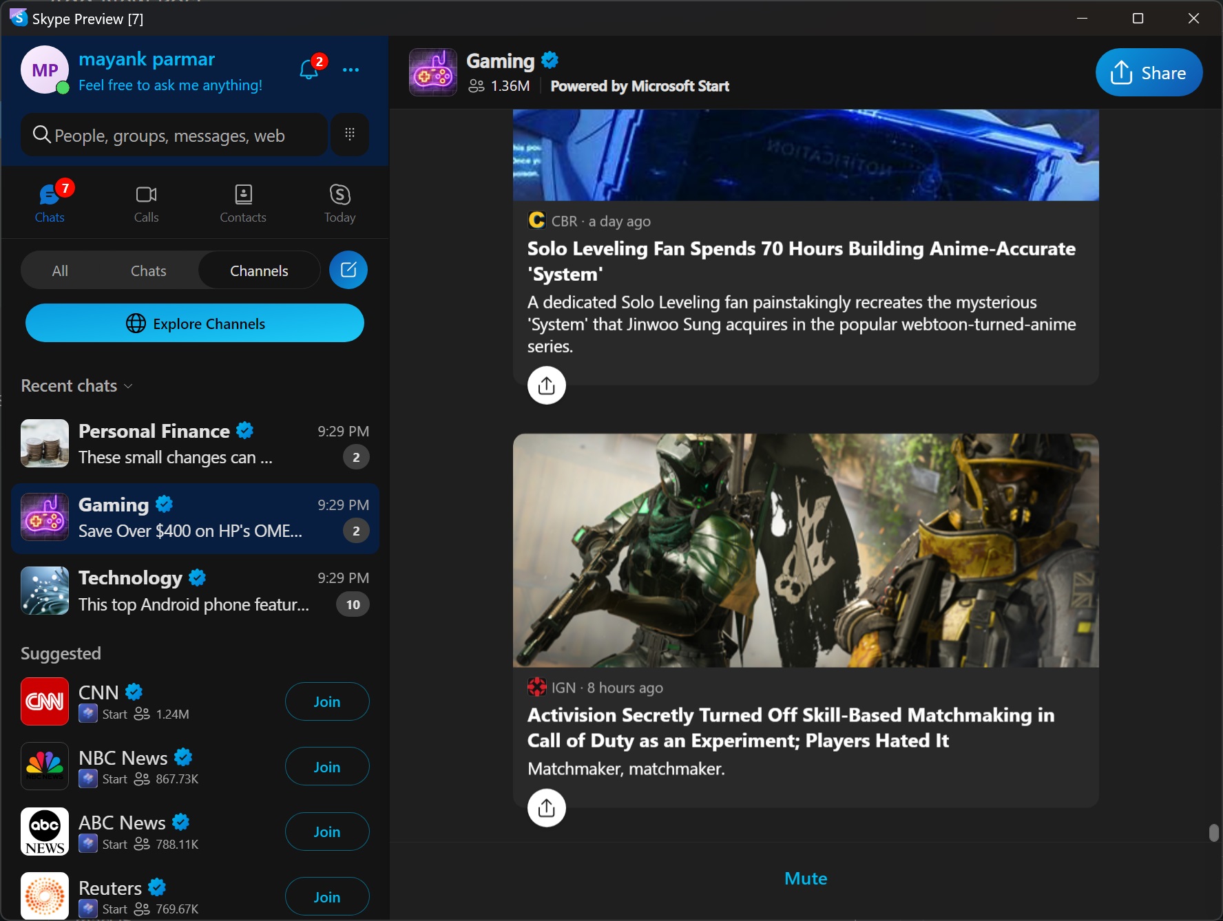 Skype without ads