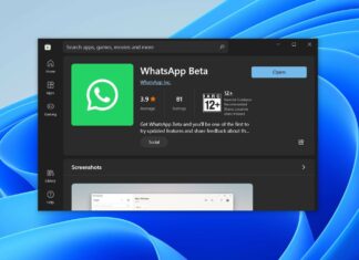WhatsApp for Windows 11 with Meta AI