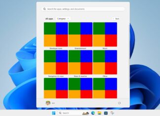 Windows 11 Start Menu redesigned with new category, grid layout