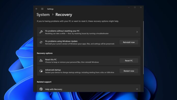 Hands-on Windows 11’s “Fix problems using Windows Update” Recovery Tool