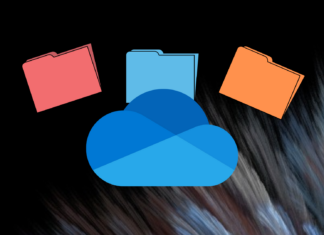 Colored folder in onedrive folder file explorer