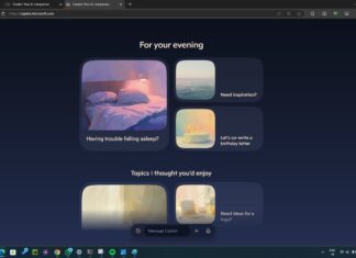Copilot for web card design