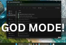 Windows 11 24H2 still comes with God Mode; how to turn it on