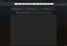 Microsoft Word with new Copilot UI